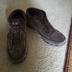 Women ankle booties by Skechers